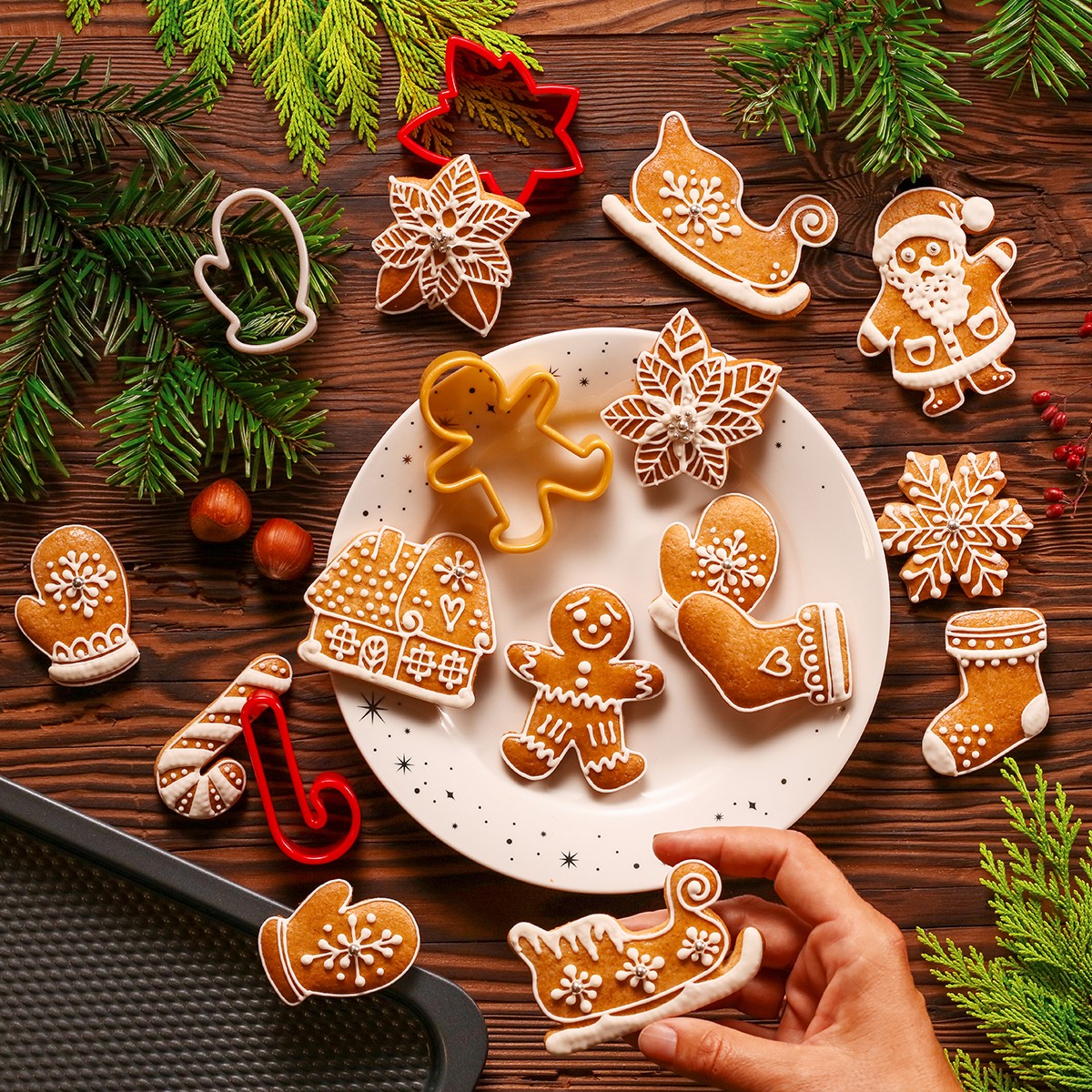 Ausstechformen Weihnachten DELÍCIA, 9 St