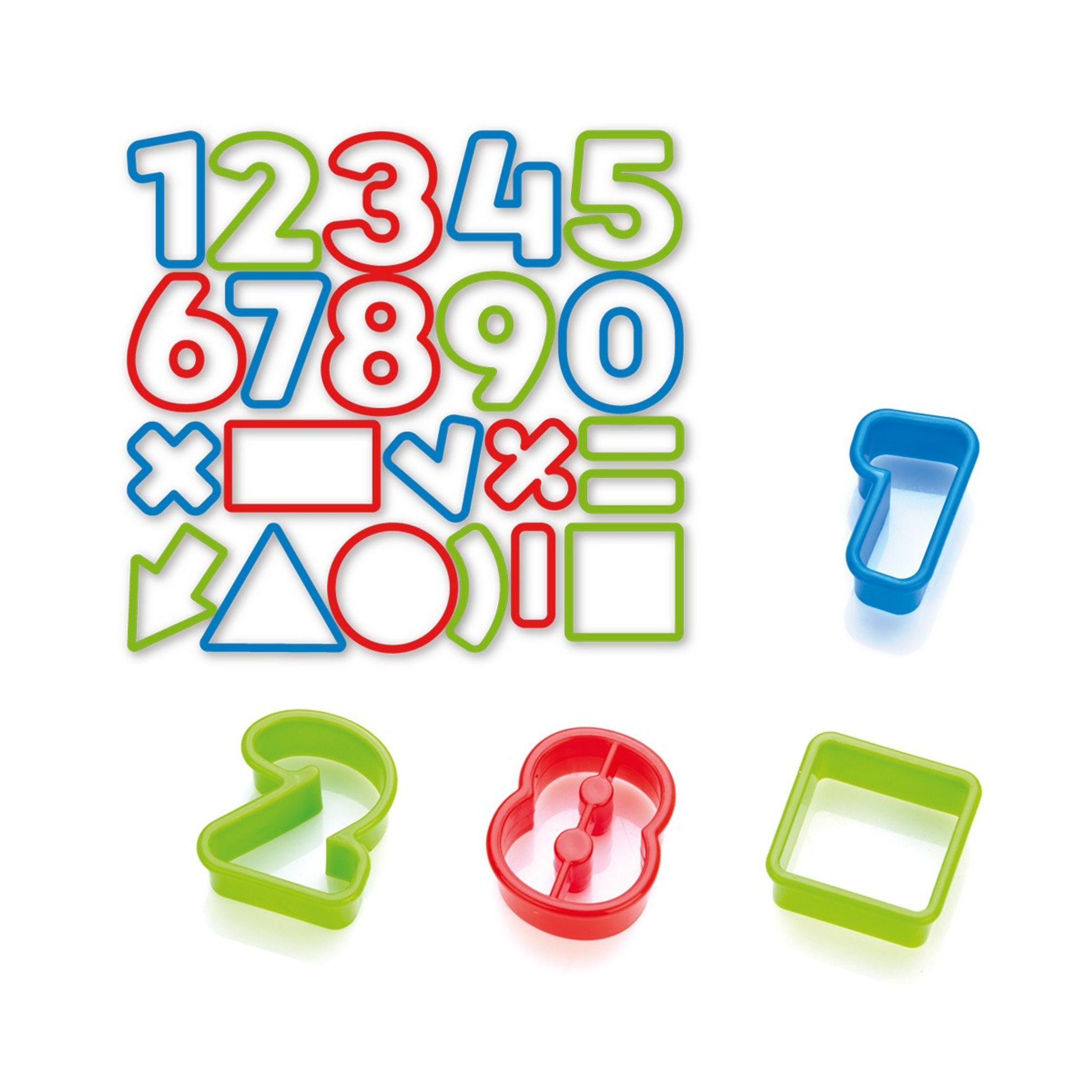 Tescoma Delicia Kids Stampo Per Cioccolatini In Silicone Con Tagliabiscotti E Supporto - Tema Favola, Lavabile
