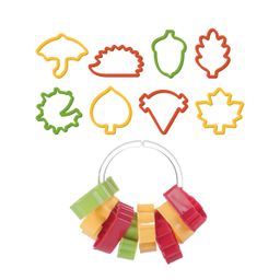 Autumn cookie cutters DELÍCIA, 8 pcs