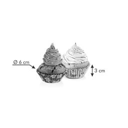 Baking cups DELÍCIA ø 6 cm, 60 pcs, Christmas