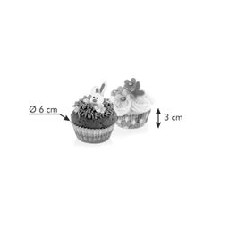 Baking cups DELÍCIA ø 6 cm, 60 pcs, spring