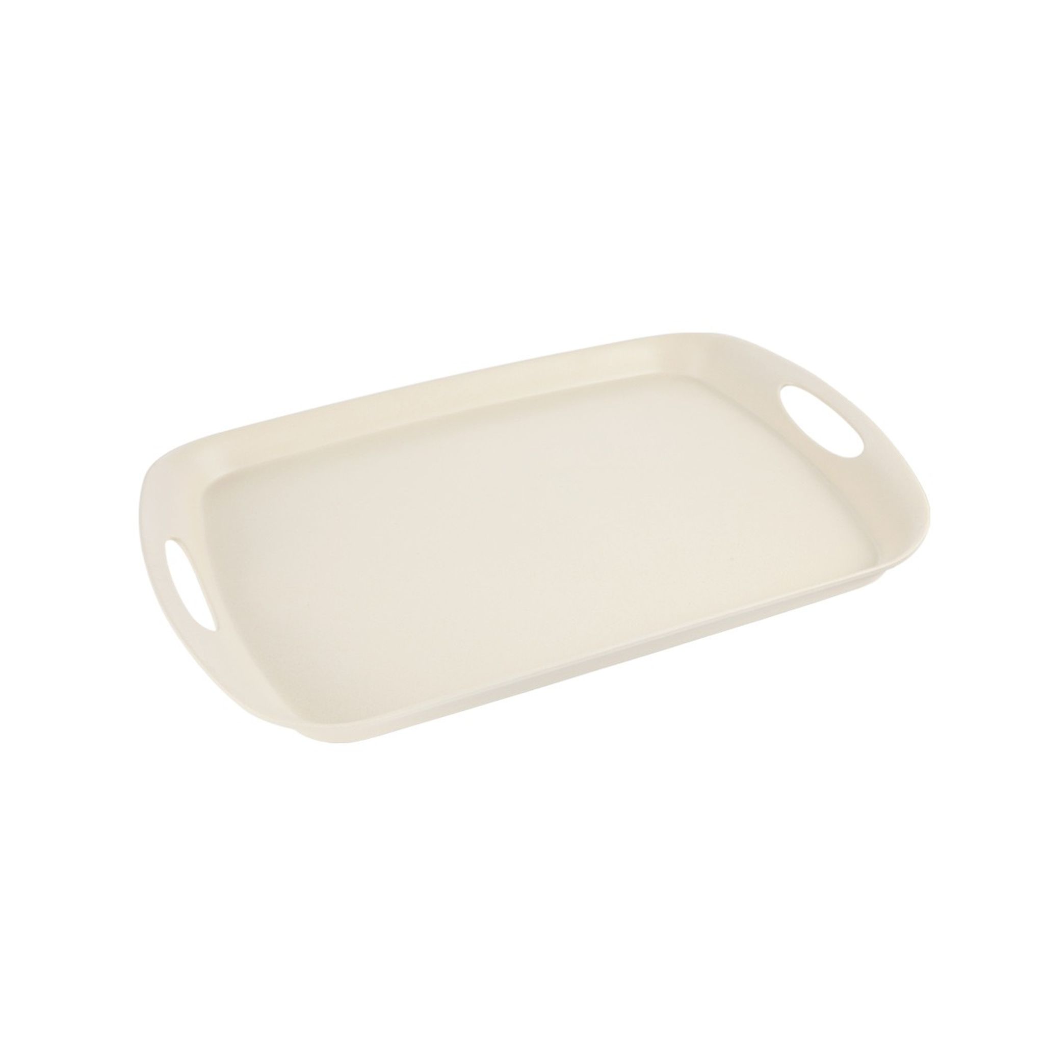 Bandeja FANCY HOME 44 x 30 cm, crema