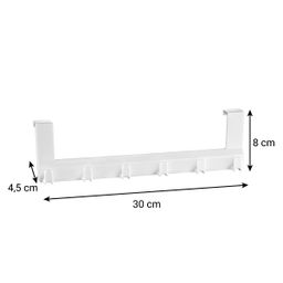 Barra de suspensão com ganchos FlexiSPACE 30 cm