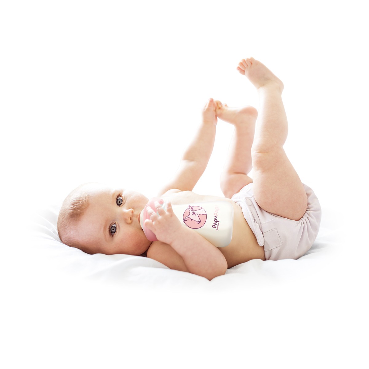 Bottiglia Morbida Tescoma Papu Papi Con Cucchiaio - 200ml Azzurro Per Bambini - Foto 3