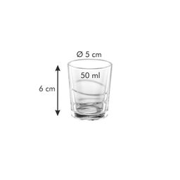 Bicchiere shot myDRINK 50 ml, 6 pz