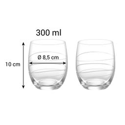 Bicchiere UNO VINO Vista 300 ml, 2 pz