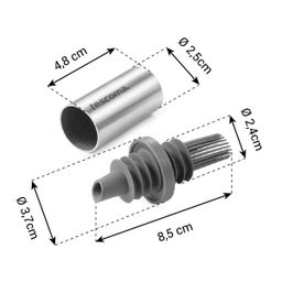 Imagem de Bico dispensador de azeite com pincel de cozinha GrandCHEF