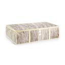 Blanket bag FANCY HOME 80 x 52 x 20 cm, cream