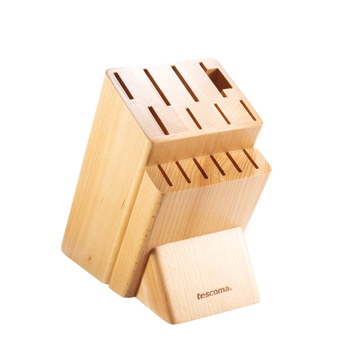 Block NOBLESSE für 14 Messer, Geflügelschere/Wetzstahl