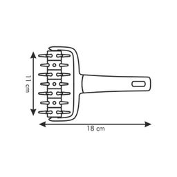 Blunt spiked rolling pin DELÍCIA