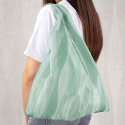 Borsa shopper SHOP!, verde