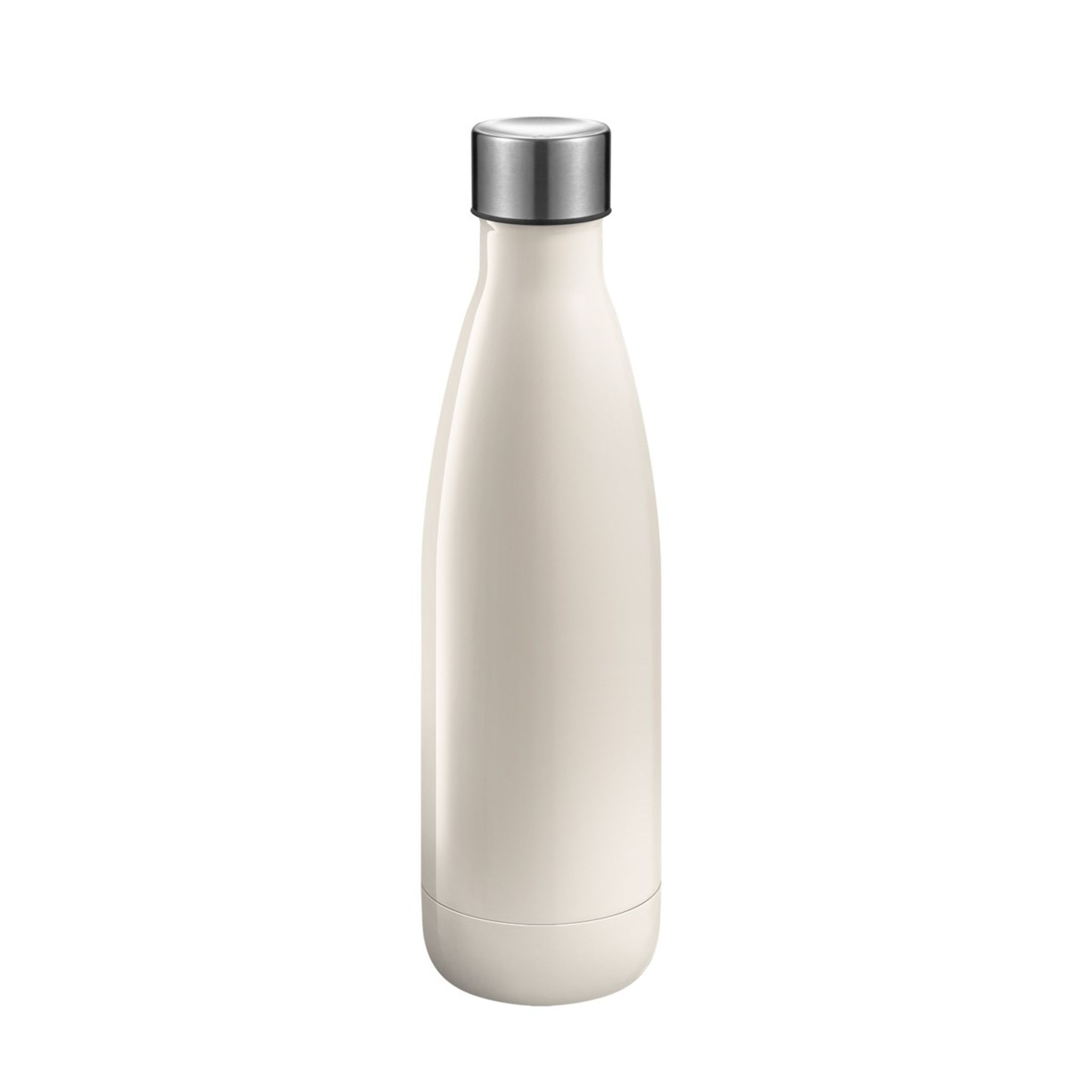 Bottle CONSTANT PASTEL 0.6 l, stainless steel, grey