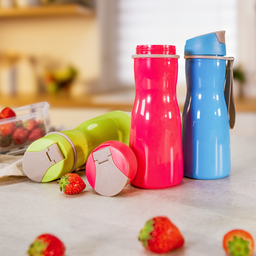 Bottle for drinks PURITY 0.5 l, pink