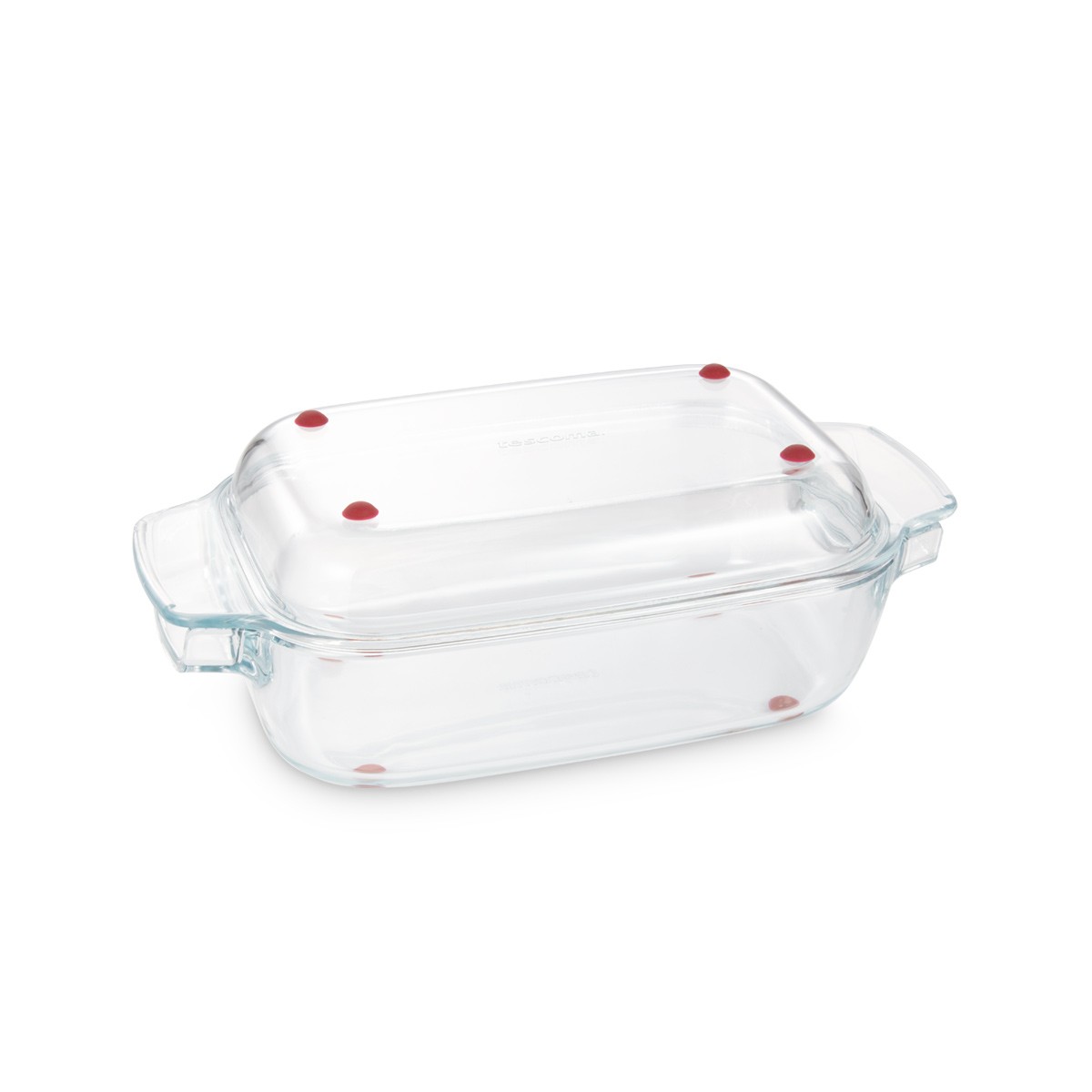 Bräter mit Deckel GrandCHEF 34 x 19 cm, aus Glas
