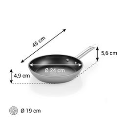 Bratpfanne GrandCHEF+ ø 24 cm