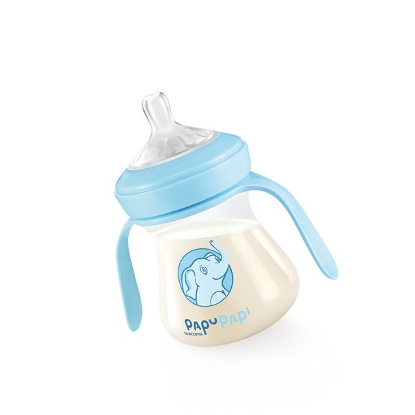 Butelka PAPU PAPI 150 ml, niebieska