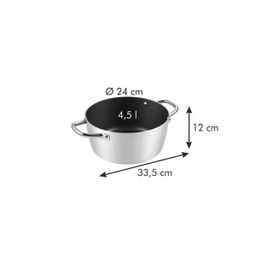 Cacerola GrandCHEF o 24 cm, 4.5 l