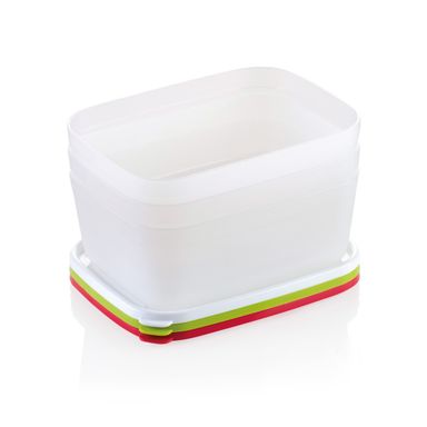 Caixas saudáveis para congelador PURITY 1.0 l, 3 peças