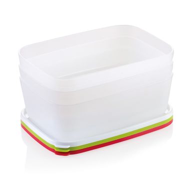 Caixas saudáveis para congelador PURITY 1.5 l, 3 peças