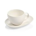 Cappuccinotasse FANCY HOME Stones, mit Untertasse