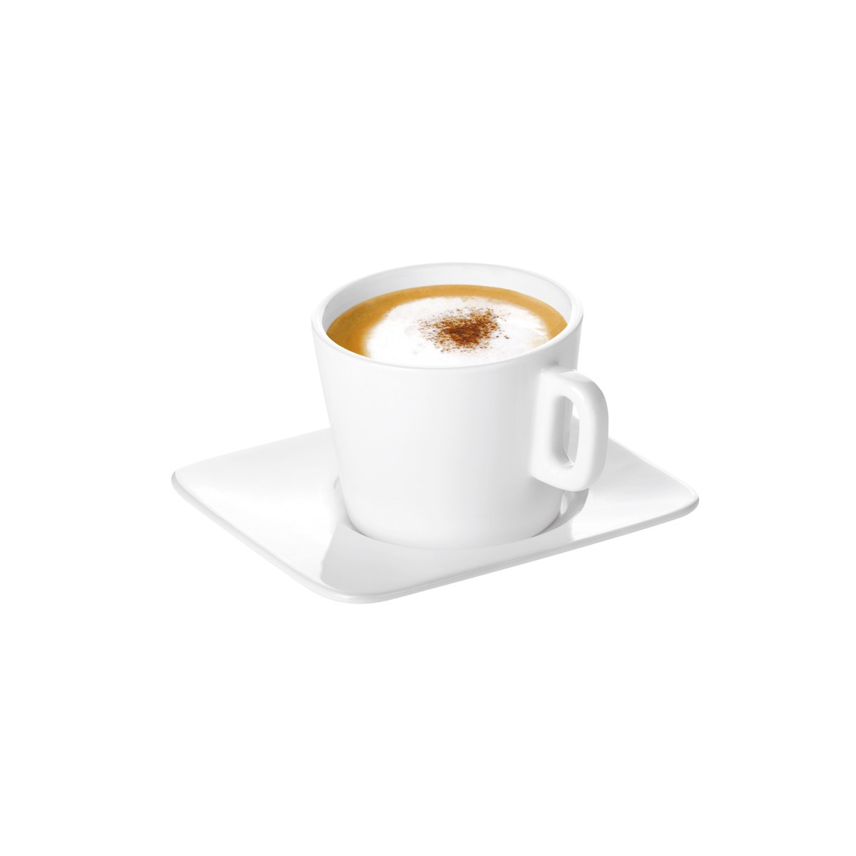 Cappuccinotasse GUSTITO, mit Untertasse