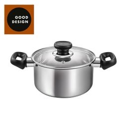 Casserole BRAVA with cover ø 18 cm, 2.0 l