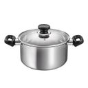 Casserole BRAVA with cover ø 22 cm, 4.0 l