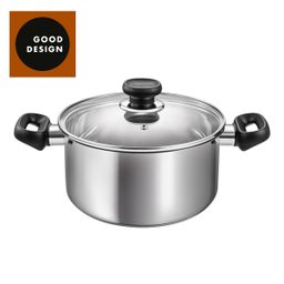 Casserole BRAVA with cover ø 22 cm, 4.0 l