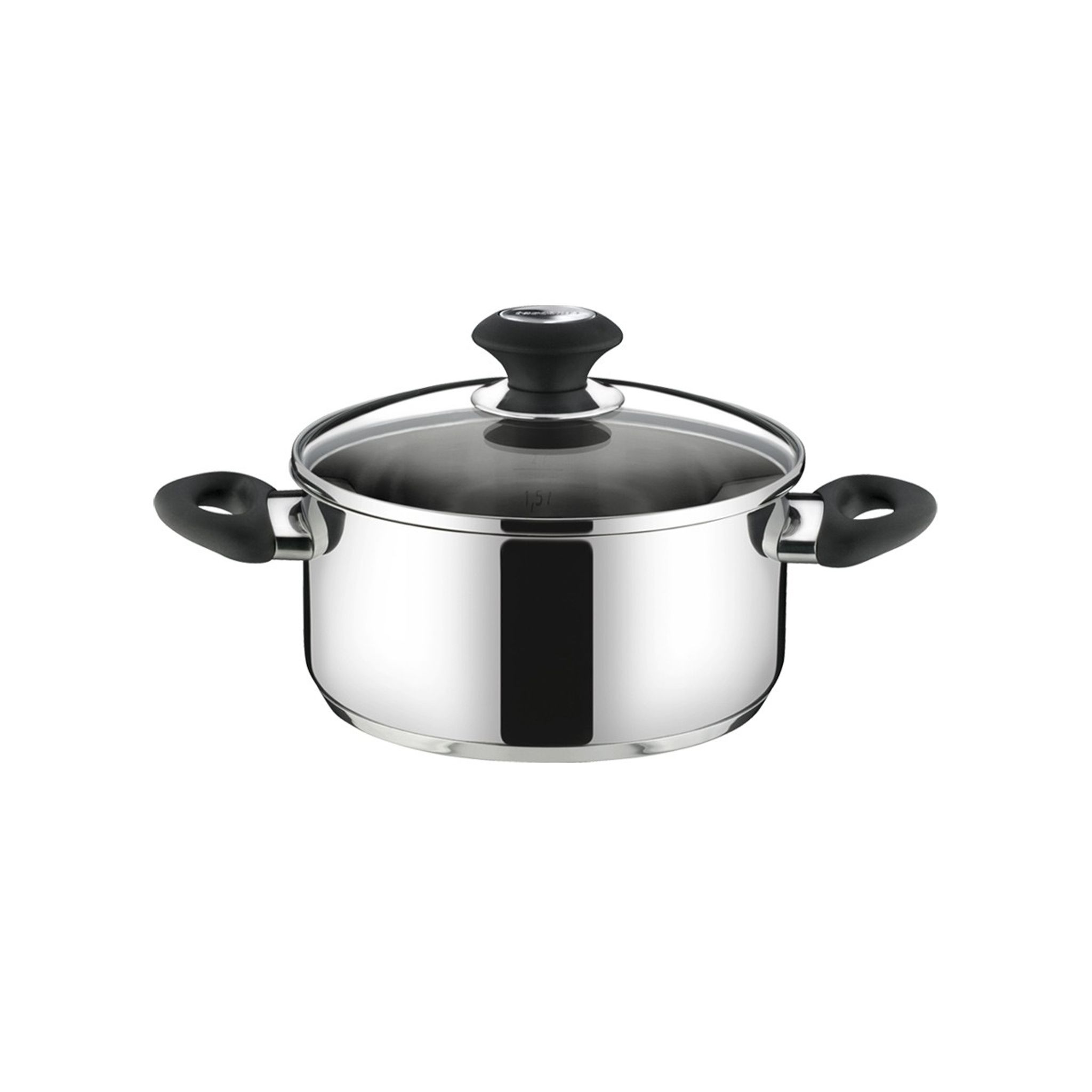 Casserole PRESTO with cover, ø 16 cm, 1.5 l