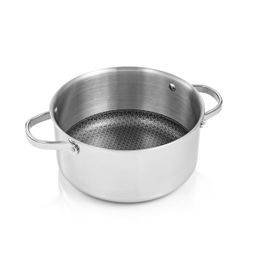Casserole SteelCRAFT with cover ø 24 cm, 5.0 l