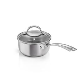 Casseruola 1 manico SteelCRAFT con coperchio ø 16 cm, 1.5 l