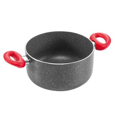 Casseruola MANICO ROSSO ø 24 cm, 4.5 l