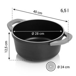 Casseruola SmartCLICK ø 28 cm, 6,5 l