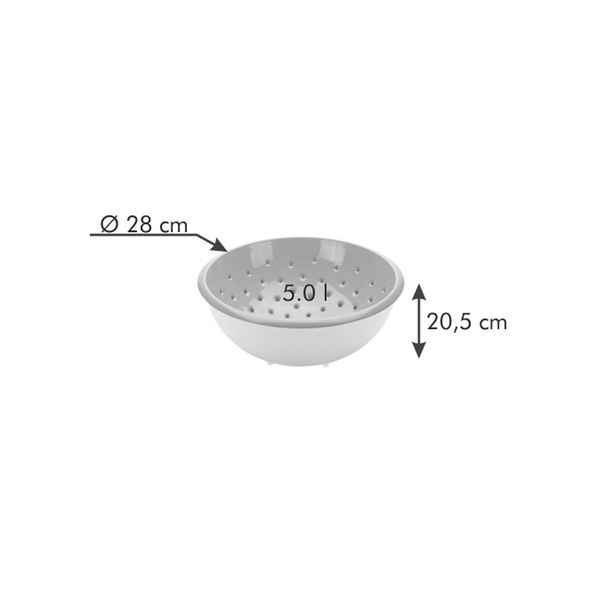 Cedník s mísou VITAMINO ø 28 cm, 5,0 l (obrázek 5)