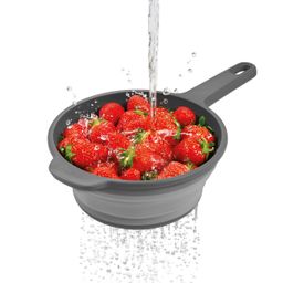 Cedník s rukojetí GrandCHEF ø 18 cm, skládací