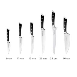 Ceppo coltelli AZZA, con 6 coltelli