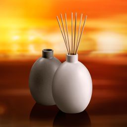 Ceramic diffuser FANCY HOME, Stones, grey