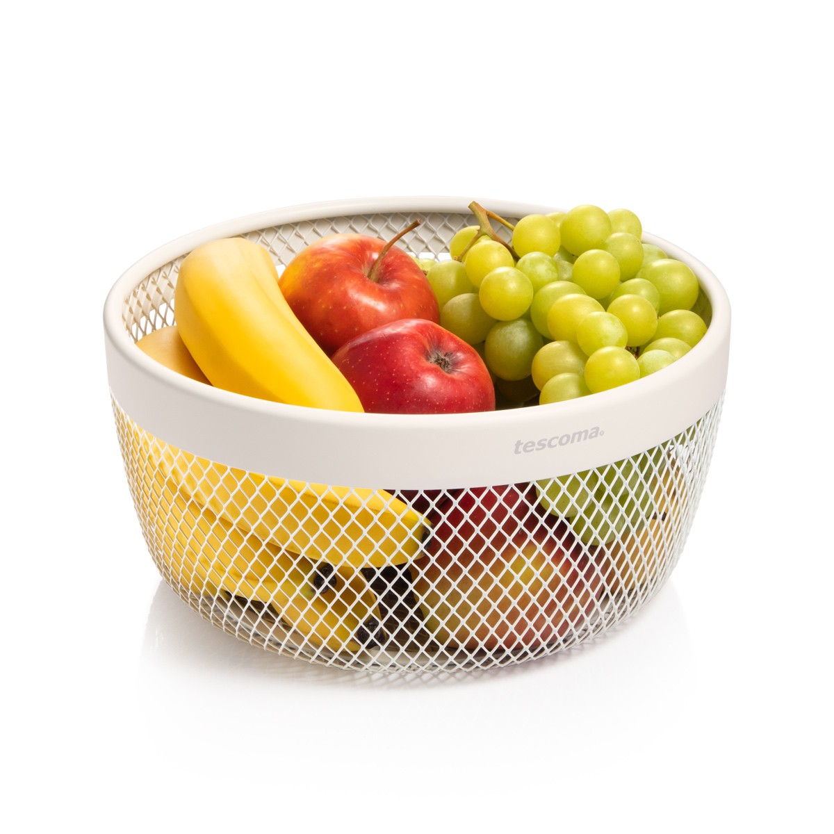 Laura Biagiotti Dolls Roma WIFB122 – Cestino Portafrutta Quadrato In Acciaio Cromato, 30 Cm - 3