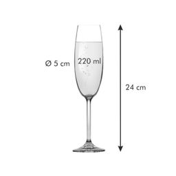 Champagnerglas Sektglas CHARLIE 220 ml