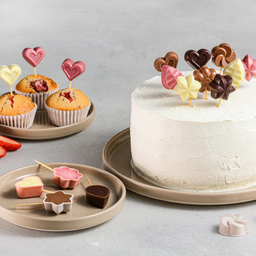 Image of Chocolate praline moulds DELÍCIA, 6 pcs