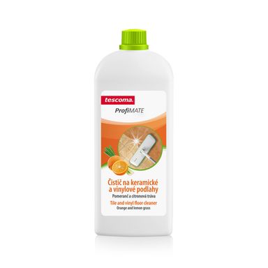 Obrázek Čistič na keramické a vinylové podlahy ProfiMATE 1000 ml, Pomeranč a citronová tráva