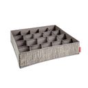 Closet organiser box for socks and underwear FANCY HOME 40 x 35 x 10 cm