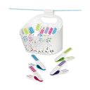 Clothes pegs in basket CLEAN KIT, 20 pcs