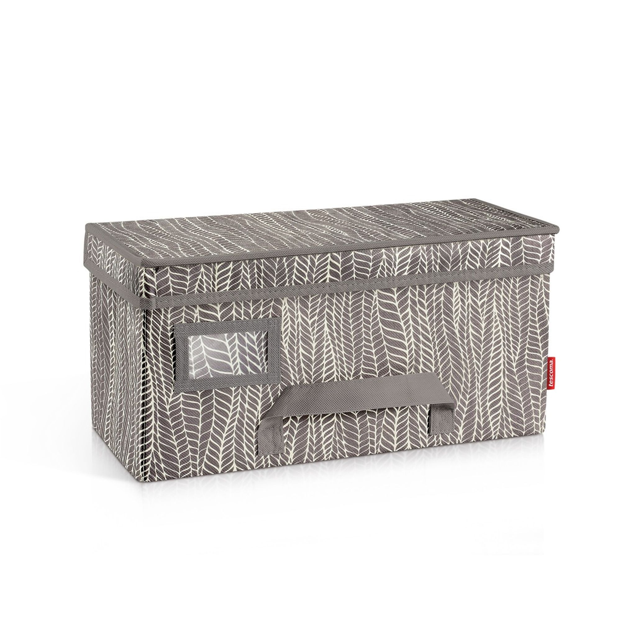 Clothing storage box FANCY HOME 40 x 18 x 20 cm, cappuccino