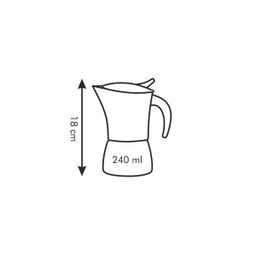 Coffee maker MONTE CARLO, 4 cups