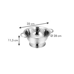 Colander with base GrandCHEF ø 28 cm