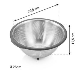 Colander with wide rim GrandCHEF ø 26 cm