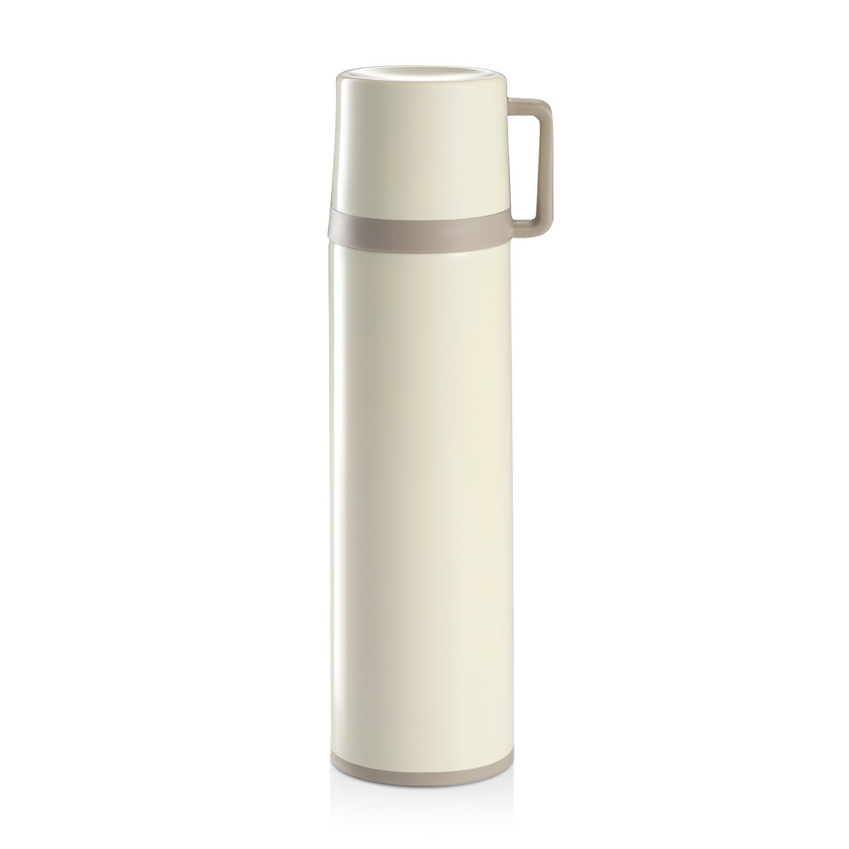 CONSTANT CREAM termosz bögrével 1,0 l, rozsdamentes acél