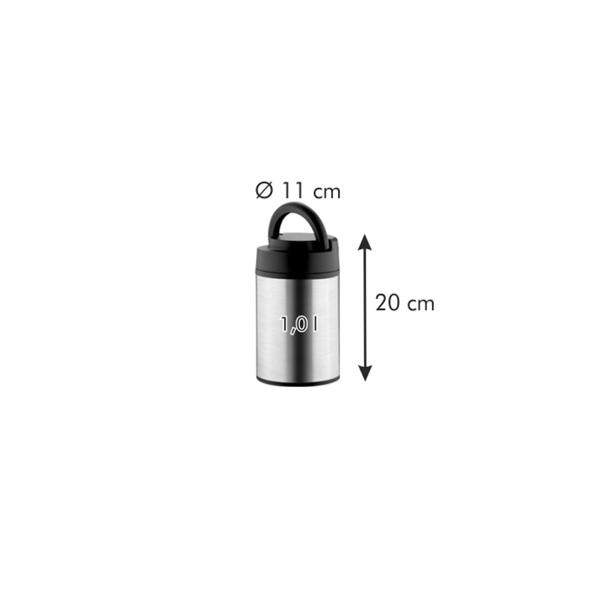 CONSTANT Termosz élelmiszerre 1,0 L, Rozsdamentes Acél