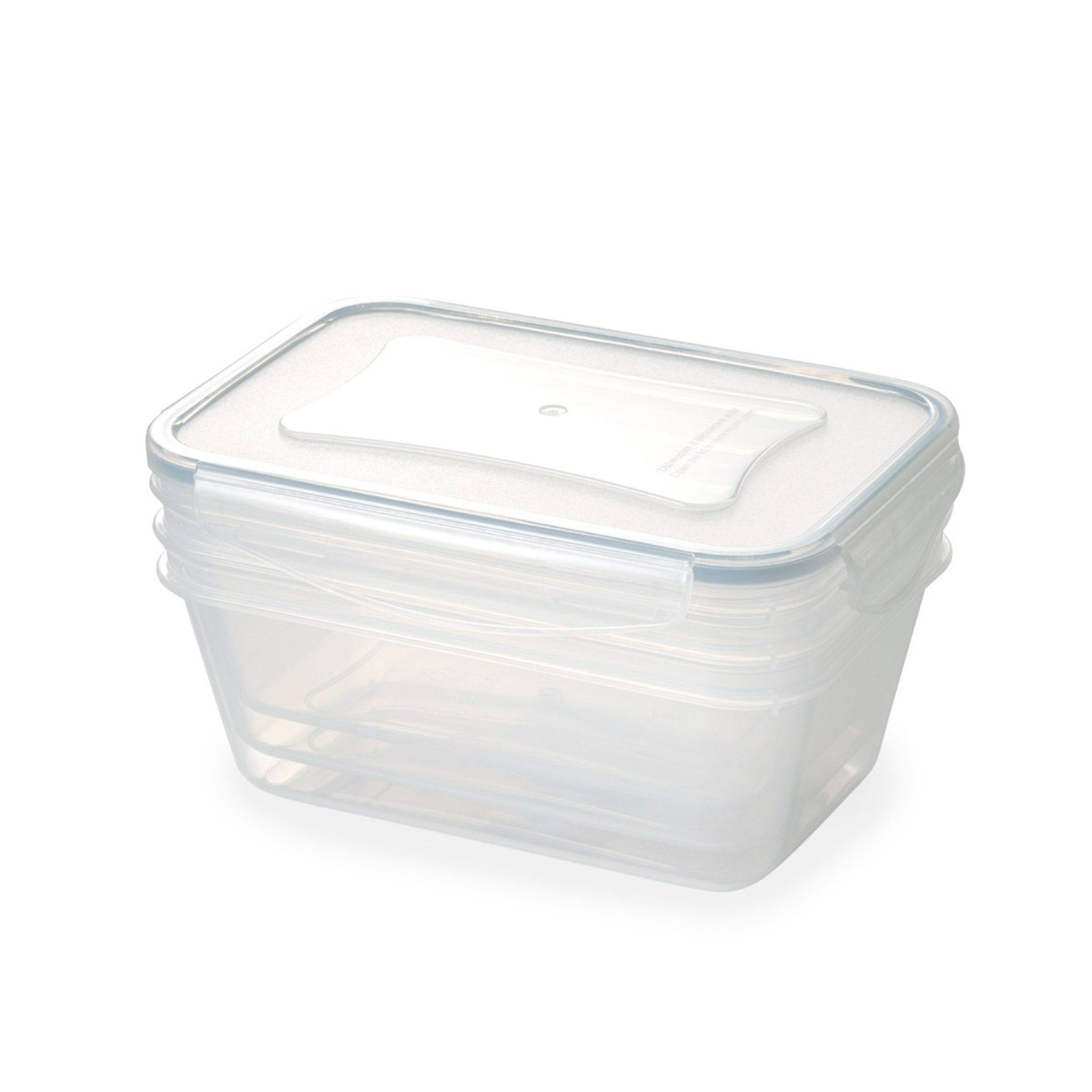 Container FRESHBOX 3 pcs, 1.0 l, rectangular